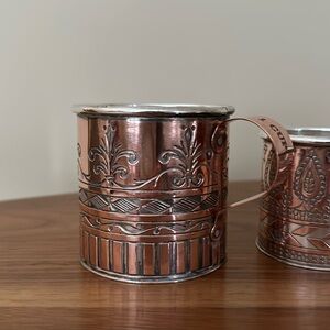 Beautiful Copper Measuring Cups